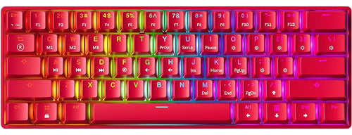 GK61 Mechanical Gaming Keyboard - 61 Keys RGB Multicolor 0