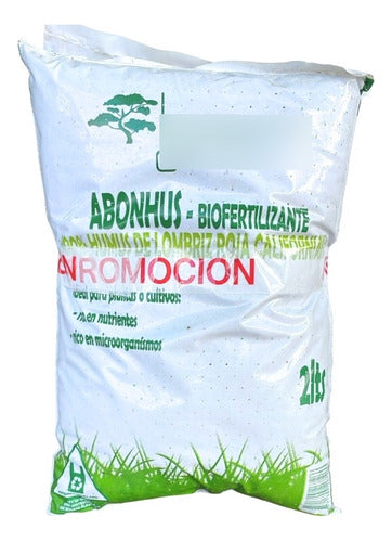 Abonum Organics Biofert. Abono A Base De Lombriz Roja Californiana X 2 Lt 0