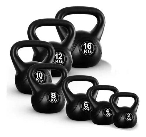 Leamau 2kg PVC Coated Hand Kettlebell 1