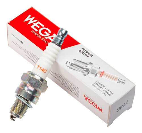 Wega W-T14 Spark Plug for Zanella Due 110 0