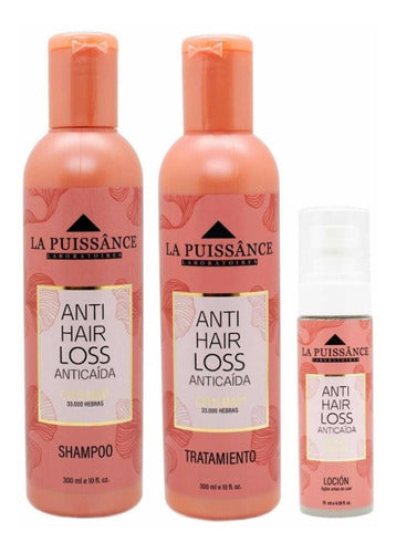 La Puissance Anti Hair Gloss Hair Loss Treatment Shampoo Lotion 0