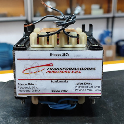 Transformador 380 A 220 Potencia 100va 450ma 3