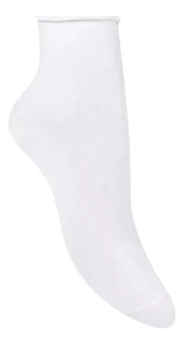 Sayer Short Cotton Socks without Elastic Cuffs Women Art.233 0