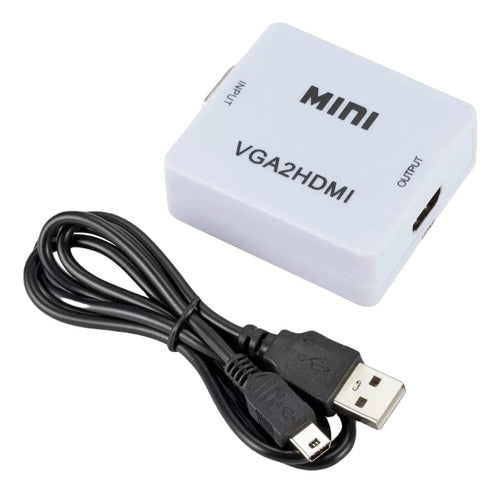 Neastore VGA to HDMI Adapter Converter 1080p 1