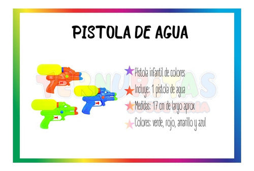 Ternuritas Water Gun Toy - Rechargeable Colors 1