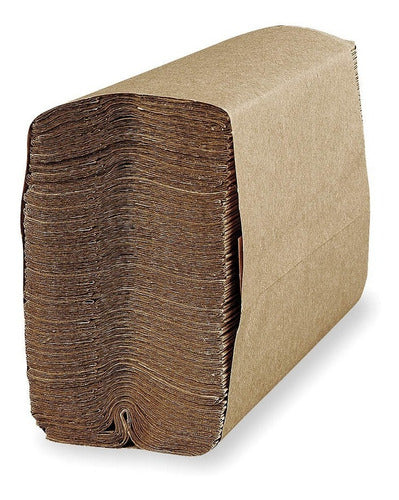 Clean Lab SRL Beige Intercaladas Paper Towels 20 X 24 - 2.5 Kgs X 5 Units 1