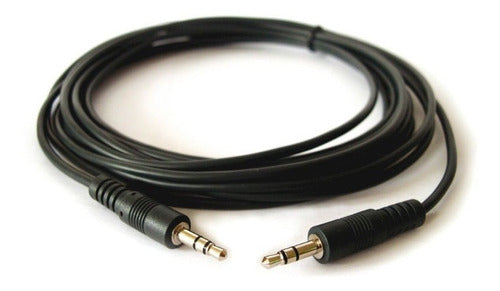 Cable Spica 3.5 Mm Auxiliar Todos Los Modelos Hembra Y Macho 0