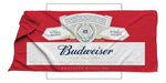 Beach Combo: Large Colorful Wooden Tejo Set + Budweiser Towel 4