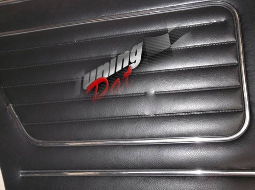 Naonis Juego Panel De Puerta Tapizado Fiat 125 C/ Moldura Cromada 5