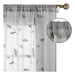 Homeideas - Cortinas Transparentes De 52.0 X 60.2 in De Larg 2