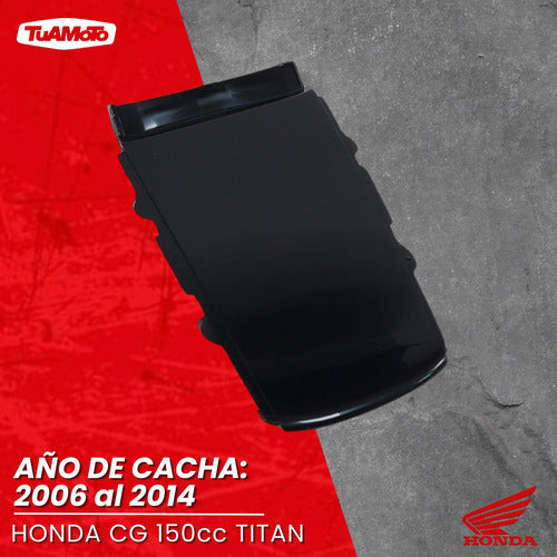 Honda Union De Cacha Trasera Negra Original Para Titan CG150 6