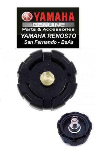 YAMAHA Tapa De Tanque De Nafta Auxiliar Original De Motores Yamaha 0