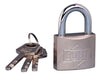 Bulit Reinforced Padlock Nickel-Plated 50mm with 4 High-Security Keys 1