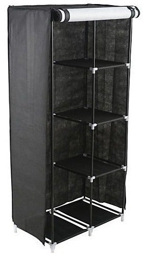 Cotidiana Fabric Wardrobe Organizer with 4 Shelves - Latest Model + Durable + Stylish Design 1