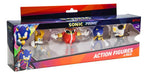 Caffaro Sonic Prime Action Figures Pack X4 - 7cm 7