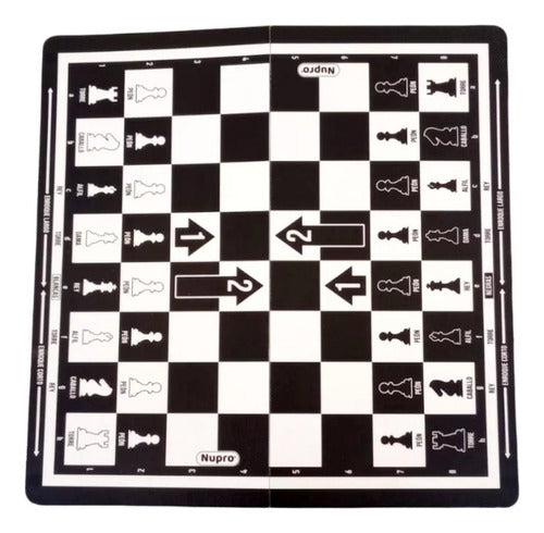 Nupro 1031 Chess Board Game for Learning 2