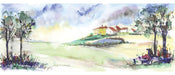 Bloco De Desenho Hahnemuhle Aquarela Britannia 20x50cm 2