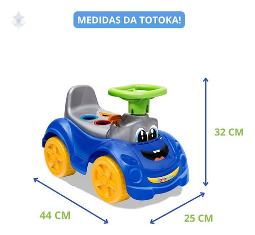 Triciclo Infantil Bebe Motoca Totokinha Toys 2