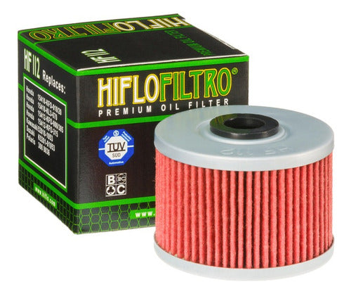 Filtro Aceite Hiflo Hf112 Kawasaki Klx250 0