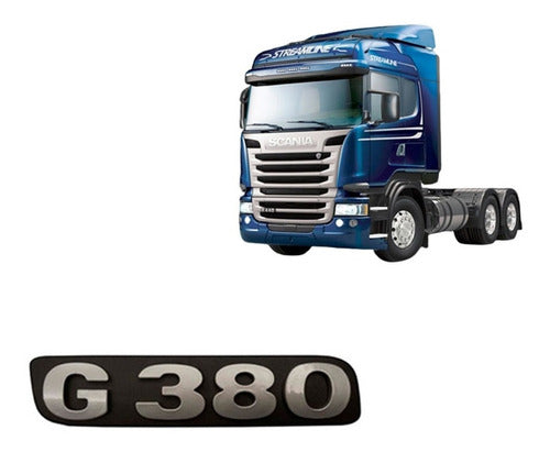 Emblema De Potência Moderno Scania S5 G380 2010 2011 2012 0