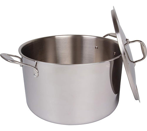 Stock Pot - Tri-ply 18/10 Professional Grade Induction Ready 1