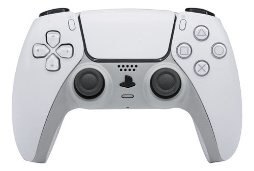 Generic Kit Boomerang Frontal + 4 Thumbsticks for PS5 Controller - Silver 5