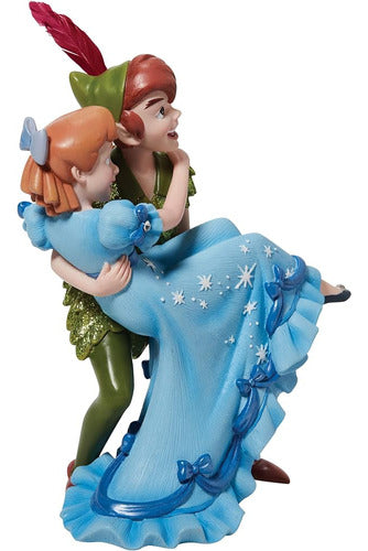 Enesco Disney Showcase Peter Pan Carrying A Figure Of Wendy 1