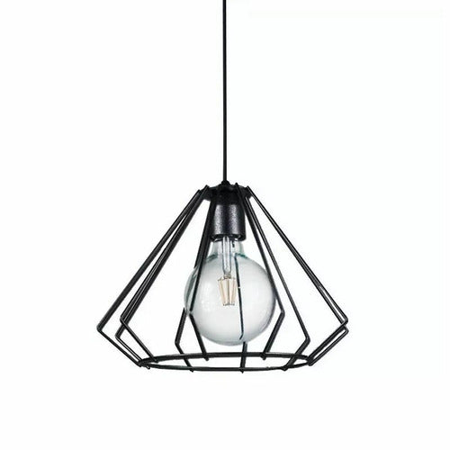 Modern Hanging Lamp Diamond Cage Decoration 0