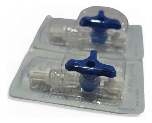 Vitromed 3-Way Valve Pack of 100 Units 3