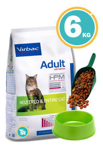 HPM Virbac Adult Cat Food 6kg + Free Gift + Free Shipping 1