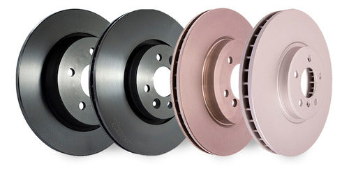 Hipper Freios Disc Brake Rotors for Peugeot 408 2.0 16V Allure 0