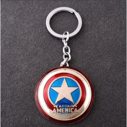 Metal Keychain Captain America Shield Marvel Coketa Coketo 3