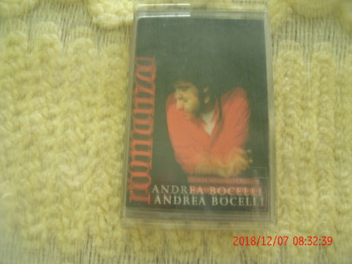 Cassette Romanza Andrea Bocelli 0