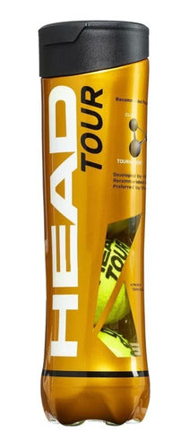 Head Tour Tennis Balls - 3 Pack 0