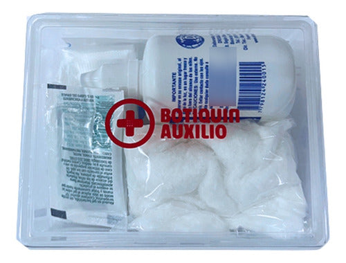 Botiquin Auxilio P10 Auto Apto Vtv 10 Elementos 2