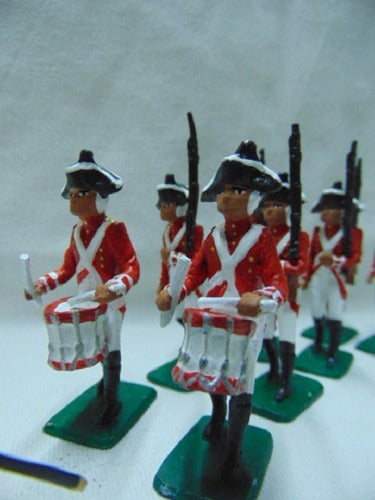 British Lead Soldiers, 18th Century Redcoats, Invasiones Inglesas 3