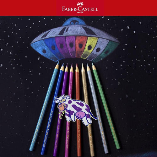 Faber-castell 28485 Lápices De Colores Eco Metallic X10 1