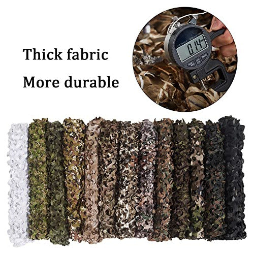 Senmortar Camo Netting for Decoration, Shade, Hunting 1.5x4m - G 3