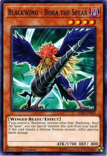 Konami - Blackwing - Bora The Spear - Led3 - Common 0