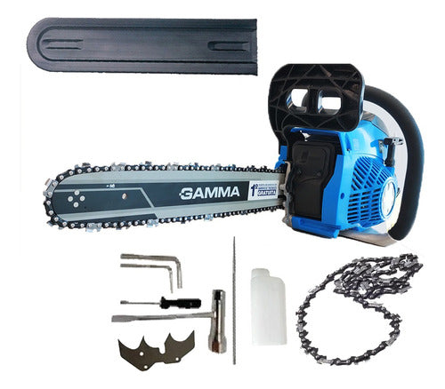 Gamma Gas Chainsaw 52cc 50cm Bar 2.8hp Outlet 0