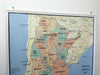 Colores Australes Beautiful Political Map of Argentina Ready to Hang 75x120 2