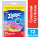 Ziploc Bolsas Herméticas Para Conservar Medianas 12 Un 0