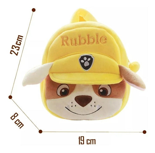 SPM Preschool Plush Backpack Rubble Patrol 2