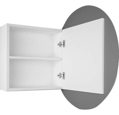 Antonovich Design Round Mirror Bathroom Cabinet 2