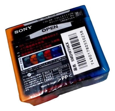 5 Md's Sony Mix Color 74 Minutos Pack Lacrado :) 2