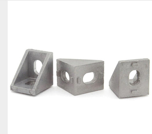 MULTITOOLS Internal Aluminum Square for Bosch 2020 Profile CNC - Pack of 20 Units 1