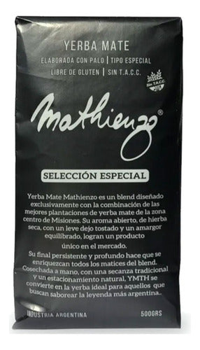 Mathienzo Premium Yerba Mate Pack 3 X 500 Gr - Sin Tacc 0