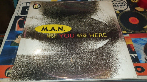 Man Wish You Were Here Vinilo Maxi Italy Muy Bueno 1995 0