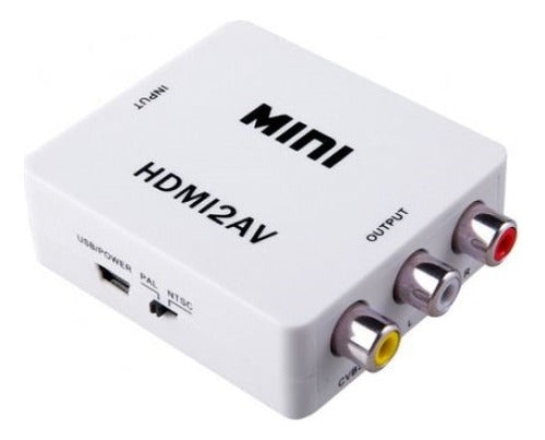 Generic HDMI to RCA Audio Video Converter Full HD 1080 Recoleta 0