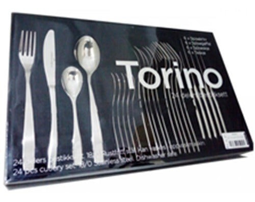 Bazarnet Set X 24 Cubiertos Torino 9102414 0